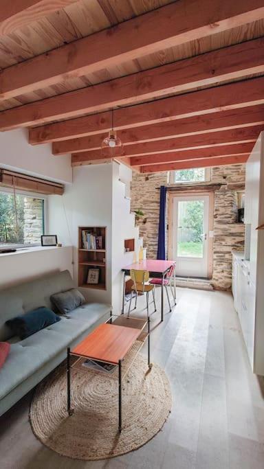 Longere Tinyhouse Avec Son Jardin-Foret Saint-Just  Exteriér fotografie