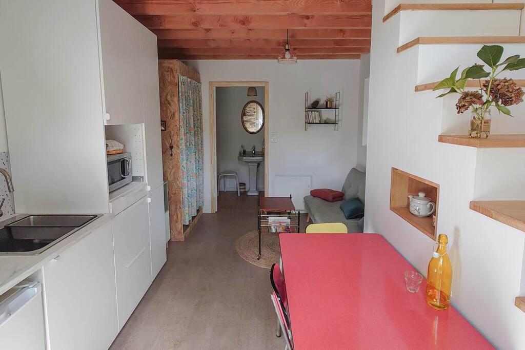 Longere Tinyhouse Avec Son Jardin-Foret Saint-Just  Exteriér fotografie