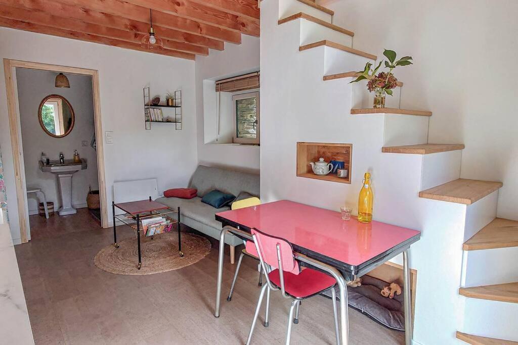 Longere Tinyhouse Avec Son Jardin-Foret Saint-Just  Exteriér fotografie